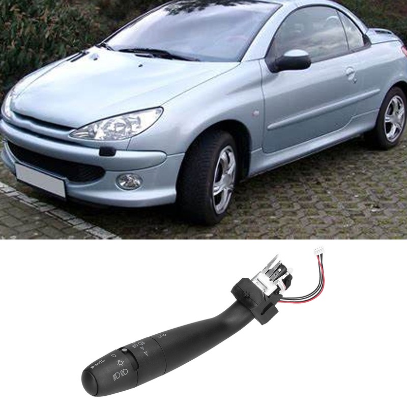 Car Turn Signal Indicator Switch Left Replacement for Peugeot 206