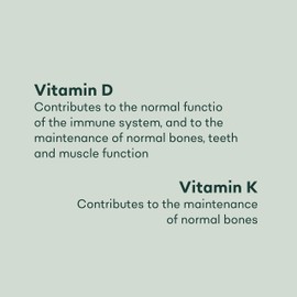 Vitamin D3 K2 Tablets 4000IU - 12 Month Supply - Easy Swallow - 365 Vegetarian 4000 IU High Strength Vitamin D & 100 mcg K2 MK7 Supplement for Women & Men - Bone & Immune System