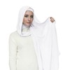 Lina & Lily Flowy Chiffon Instant Hijab Scarf Attached Jersey