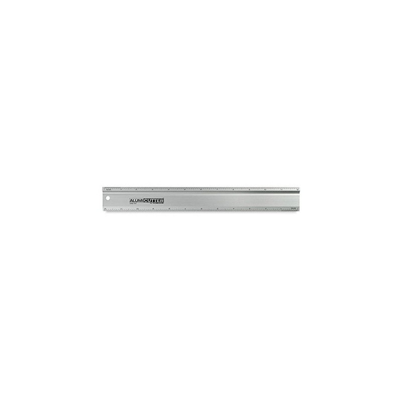 Alumicolor Alumicutter, Safety Ruler and Straight Edge, Aluminum, 36 inches,
