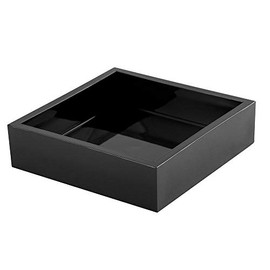 Caspari Acrylic Luncheon Napkin Holder in Black - 1 Each