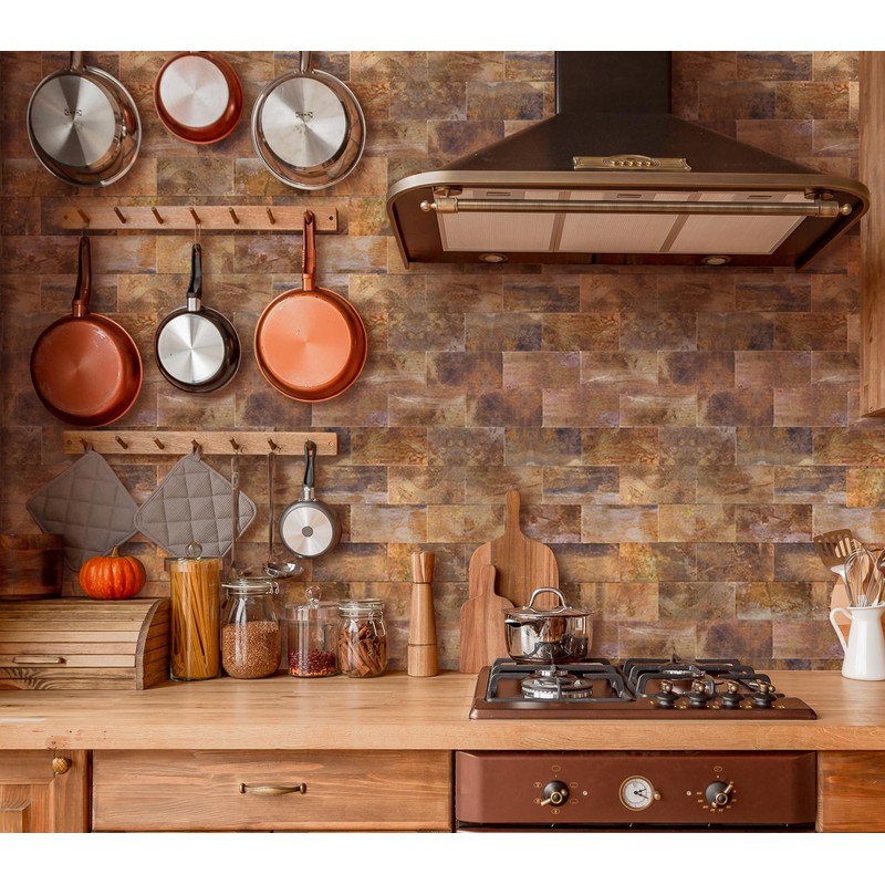 20-Pack Peel and Stick Tile Backsplash 12"X12" PVC Wall Tiles,