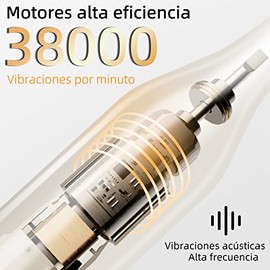 Juego de 2 Cepillos de Dientes Electrico, Cepillos de Dientes Sónicos