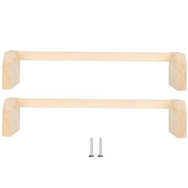 Velaurs 15.7 x 4.7 x 3.1in Square Pole Safe Wooden Hens Roosting Stand, Large Bird Stand, for Pet Chicken Large Bird