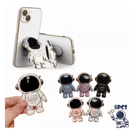 ISLA BANANA 5pcs Astronauta Soporte Celular Bracket Telefono Anticaida