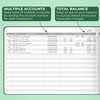 Clever Fox Accounting Ledger Book Horizontal – Columnar Journal &