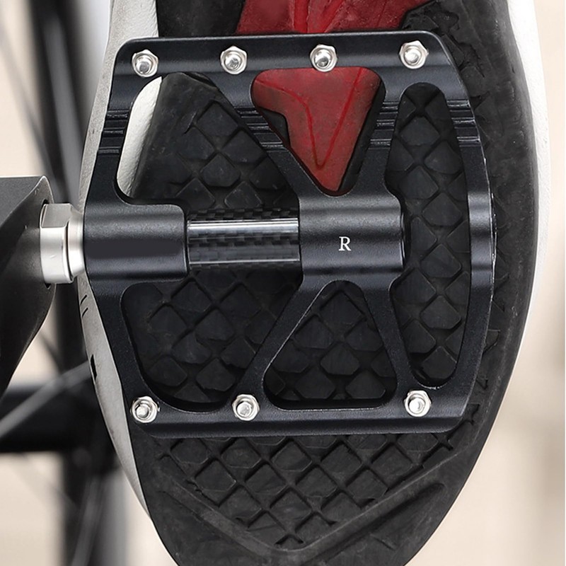 Pedals for Bike,Aluminum Alloy Flat Pedals - Sealed Bearings, Anti-Slip