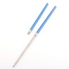 Titan Portable Folding Titanium Chopsticks Blue Pouch