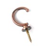 Spritewelry Pack of 4 Screw Hooks C Hanger Hooks Metal