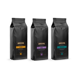 Abbotsford Road - Specialty Coffee Variety Pack, Espresso Gourmet Roasted Coffee Beans, Ideal for Cold Brew, Drip, Aeropress, Pour Over or Percolator, Includes Three 12oz Bags (Crema | Dolce | Francese, Ground)
