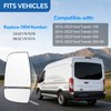 Aritoxy Passenger Right Side Lower Mirror Glass for Ford Transit