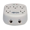 Tripp Lite 5 Outlet Surge Protector Power Strip, Direct Plug