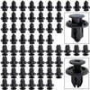 XUKEY 180Pcs Auto Fastener Plastic Push Pin Rivets Trim Panel