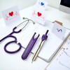 Purple EKG Calipers Measuring Tool, ECG Calipers Measuring Tool,Caliper Divider