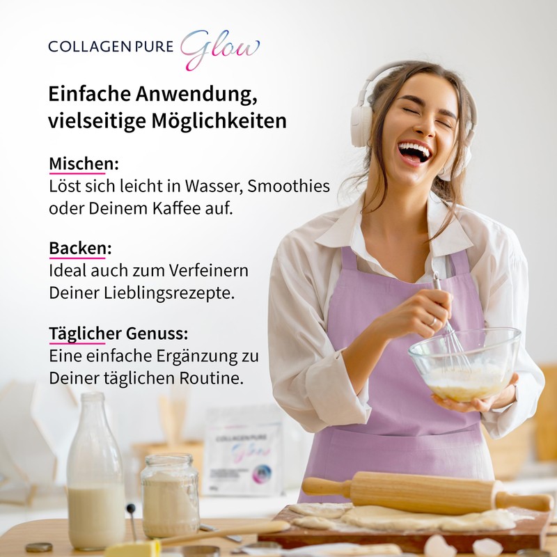Collagen Pure Glow (2 x 500 g) - 100% Pure