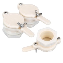 HunterBee 3/5 Pack Honey gate Valve for 5 Gallon Bucket bee hive gate valves for Honey Bucket Honey Extractor Tap Beekeeping Supplies