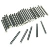 ZDingTech 50pcs 3mm x 25mm Dowel Pins,3mm Metal Dowel pins