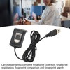 Bewinner USB Fingerprint Reader for Win, Portable Wired Digital Fingerprint