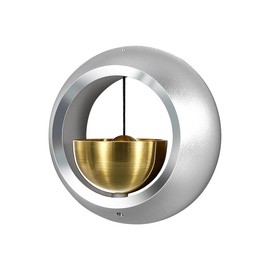 Sliver Shopkeepers Doorbell Chimes for Door Opening - Doorbell Decorative Bells for Business - Unique Ornaments and Hanging Decoration for Enty, Fridge Sticker & Barn Wood Door - Creative Gift