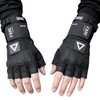 G-Type 021 Black Gauntlet Gloves - Size: X-Large