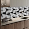 BSABSAQAA 10 Sheets Peel and Stick Backsplash for Kitchen 12"X12"