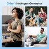 Hydrogen Water Bottle Generator, 3000-5000ppb Portable Water Ionizer Machine with
