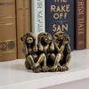 Figura de tres monos sabios – Hear No Evil, See