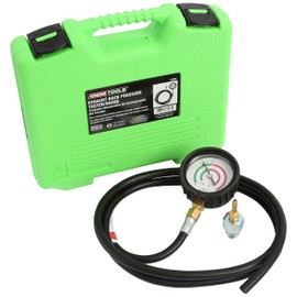 OEMTOOLS 37263 Exhaust Back Pressure Tester/Gauge Kit, Exhaust Gauge Diagnoses Catalytic Converter Issues, Oxygen Sensor Adapter, psi/Bar Readings