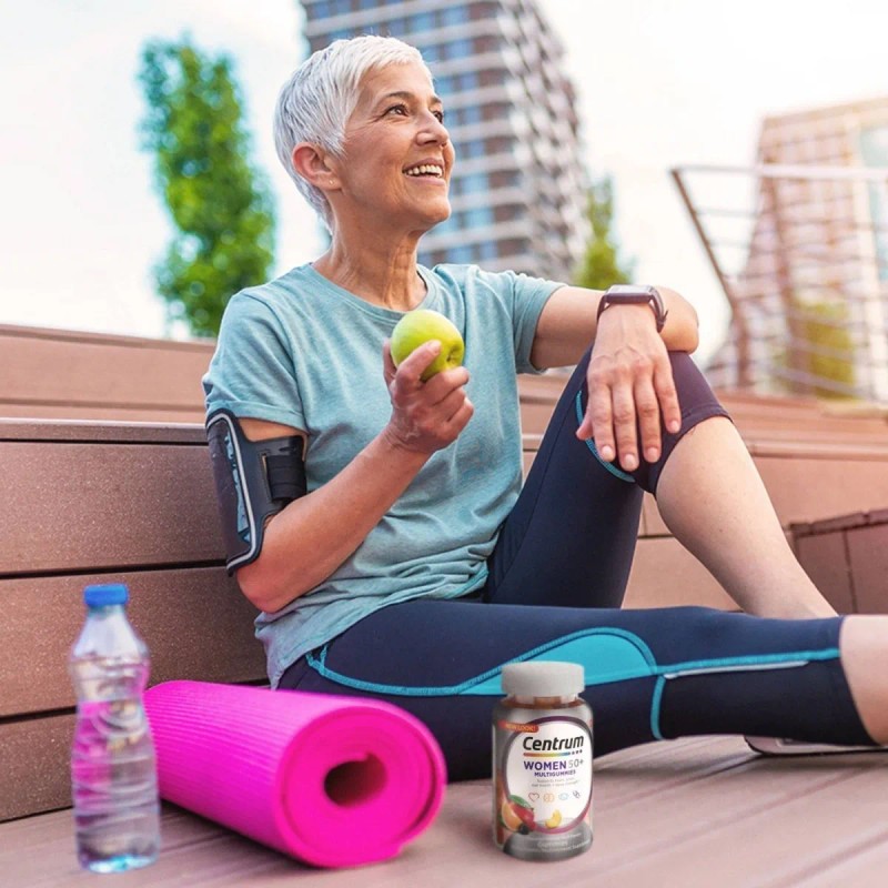 Centrum Multivitaminico Mujer 50 + 80 Gomitas Suplemento