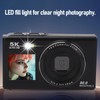 Dpofirs 5K Digital Camera for Photography, 80MP WiFi Vlogging Camera,