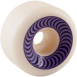 Spitfire Wheels Formula Four OG Classic Natural w/Purple Skateboard Wheels - 58mm 99a (Set of 4)