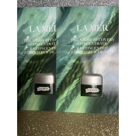 La Mer THE NIGHT RECOVERY CONCENTRATE 2 X travel/sample 3ml/.1oz