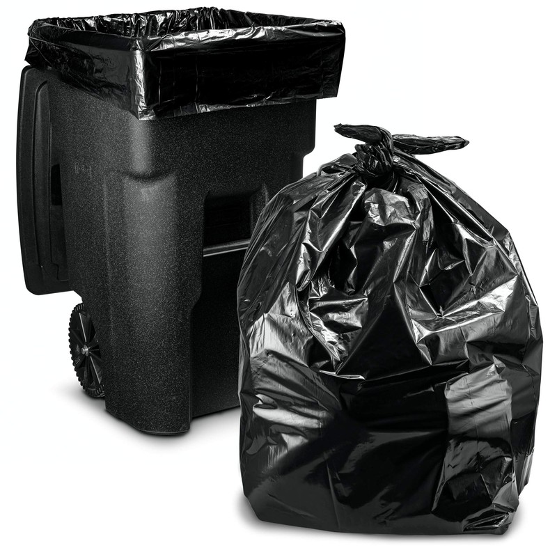 Tasker 65 Gallon Trash Bags Heavy Duty | 50 Count