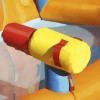 Alberca Piscina Parque Acuatico Resbaladilla Bomba Bestway Color Naranja