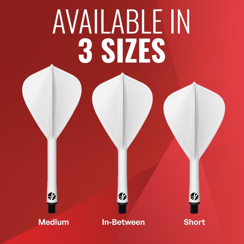 Shot! Darts Flight Deck One Piece Dart Flight and Shaft