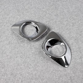 RUIQ Toyota Corolla Cross Exclusive Exterior Chrome Plated Front Fog Lamp Garnish Bezel Cover Designed for Toyota Corolla Cross