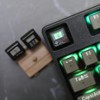 Cmokifuly Cute Keycap,Custom 3D Keycap ESC Key R4 Profile Shine-through