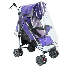 Universal Rain Cover for Pushchair Stroller Buggy Pram,Large Transparent Rain Cover for Pushchair Pram Pram Rain Cover for Outdoor Travel Wind Dust Shield Water Protect from Sun Fit Most Strollers