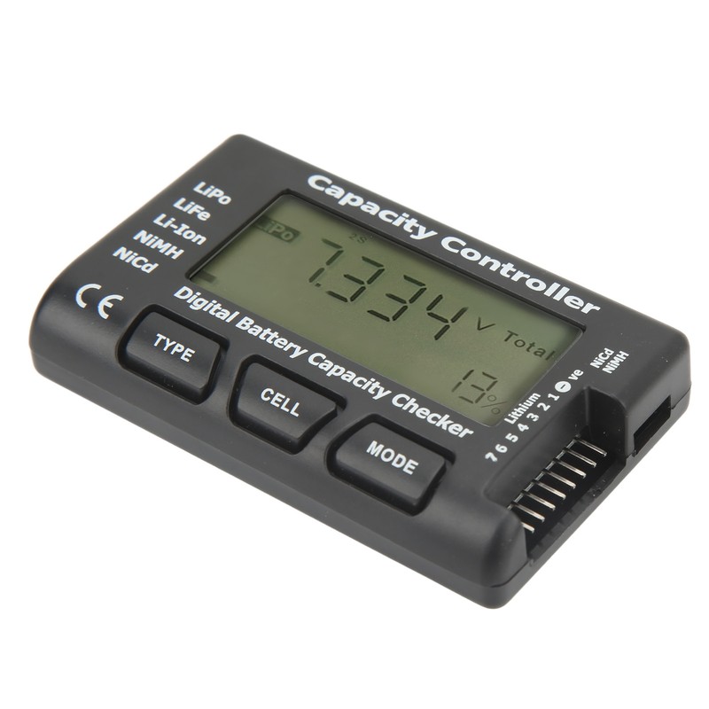 Battery Capacity Controller Voltage Tester Digital Display Meter Gauge for