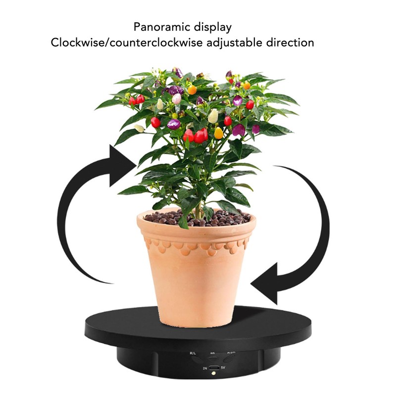 2 in 1 Rotating Display Stand Mute Rotating Jewelry Display