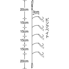 (Needle, Small – 115 Rocks Small Fish sabiki pinkubeito 1 – 0.8 