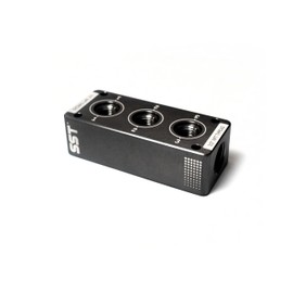 SST - Air Manifold - 1/2" NPT Inlet and 1/4" NPT Outlet - Multi-Port Function - Air Compressor Fittings - (3 Position)