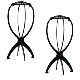 SZSL Wig Stand, Set of 2, Wig Stand, Assembly Type, Wig Stand, Prevents Deformation, For Wigs, Storage Case, Hat, Stand