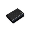 Hazzys (대구신세계)블랙 가죽 퍼피로고 라인배색 2단 카드지갑 HJHO5E457BK (Daegu Shinsegae)