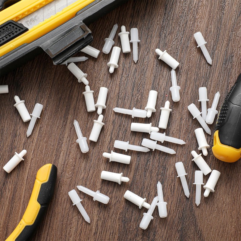 Maitys 40 Pieces Shutter Repair Pins, Plantation Shutter Fasteners Spring