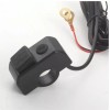 Unbranded 7/8" Motorcycle 2-USB Port Handlebar Charger 12V To 5V