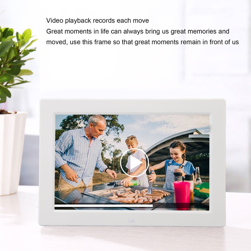 Digital Picture Frame 9.8 Inch 1080P HD Multifunctional Mini Smart