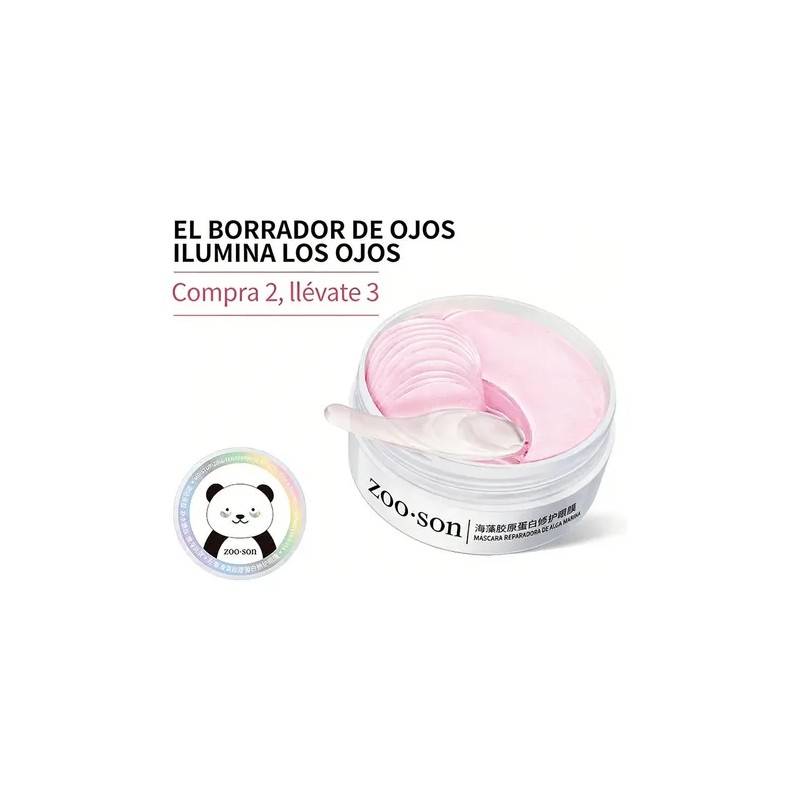 120 Parches Ojos Colágeno Hidrogel Anti Ojeras Bolsas 2 Pack