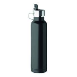 PromotionGift - Double wall bottle 660 ml - Black