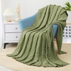 GINAMUSE Muslin Throw Blanket for Bed 100% Cotton Gauze Fall